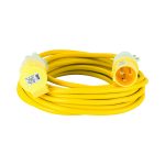 Buy a 16 amp 110v 10 metre lead 2.5MM-0