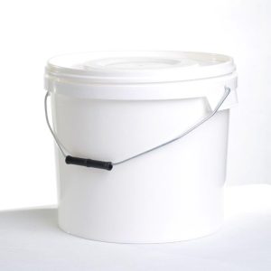 25 Litre White Mixing Bucket-0