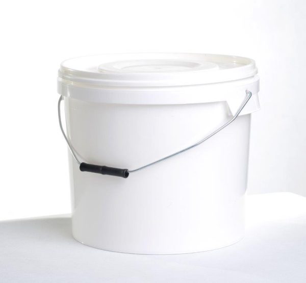 25 Litre White Mixing Bucket-0