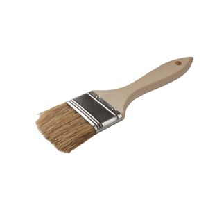 Paint Brushes Natural Wood Handled Box of 12-0