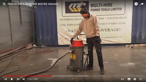 Sima 3 Motor Wet & Dry Vac How To