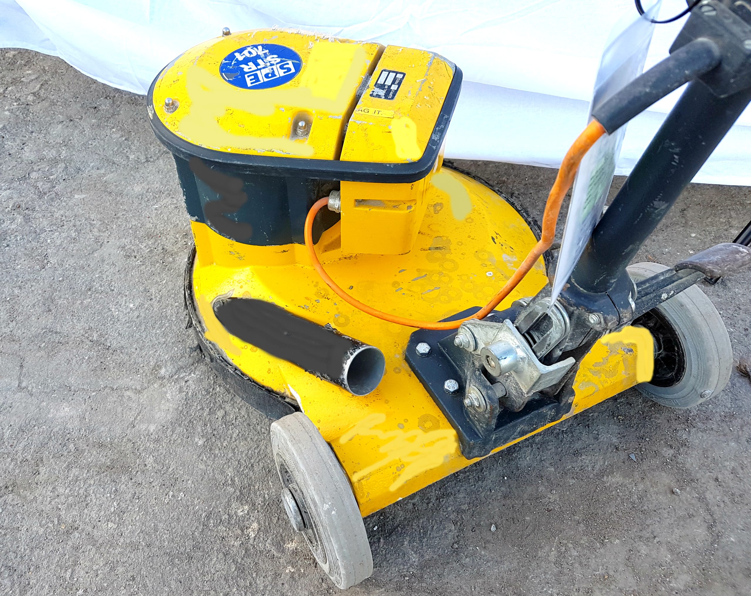 STR 701 Floor Sander With a Fitted Integral Dust Outlet 110 v-0