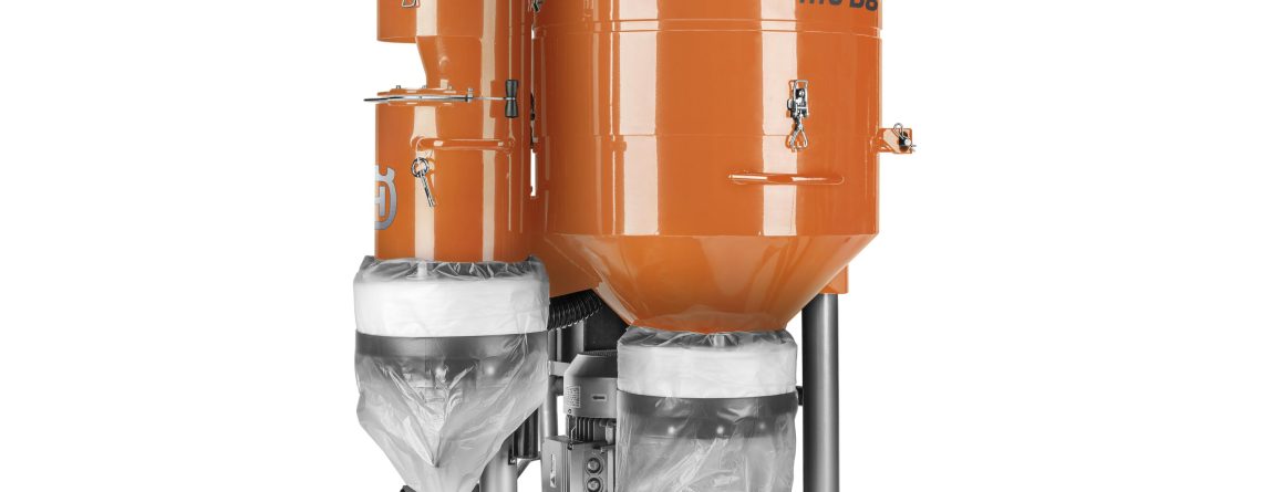 HTC / Husqvarna 80 D Dust Control Unit with Pre Vac Separator -0