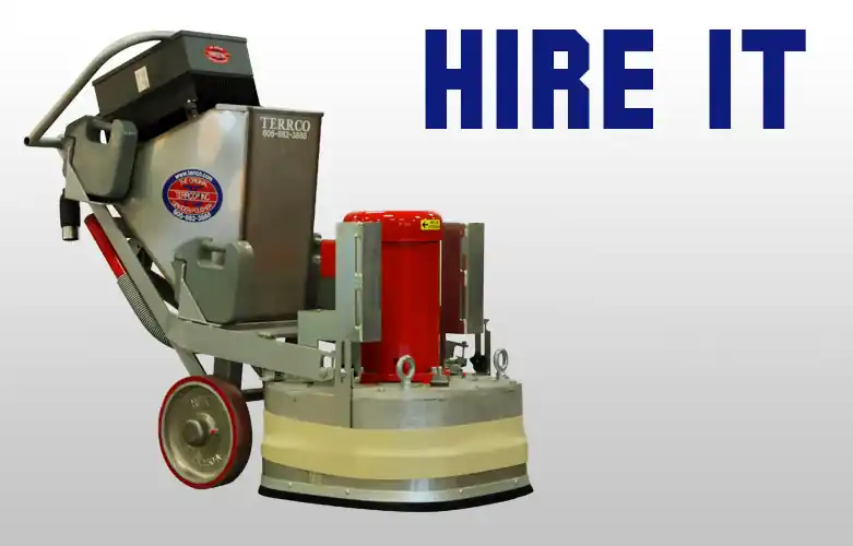 Floor machinery for hire