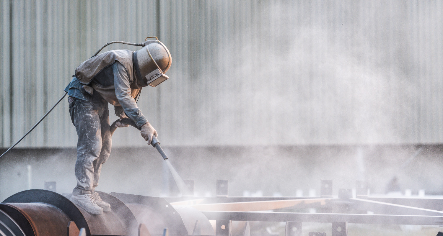 Shot blasting on sale