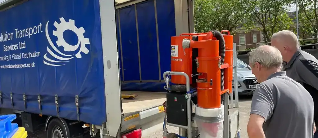 Flooring Machine Delivery