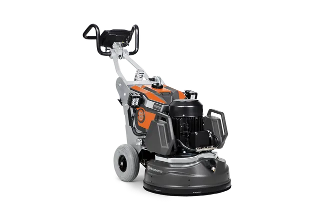 Variable speed concrete shop grinder