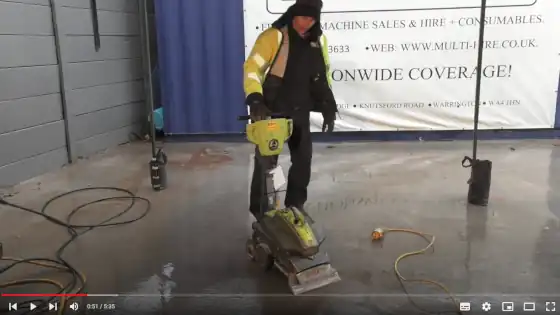 How to use a Wolff Turbo Floor Stripper