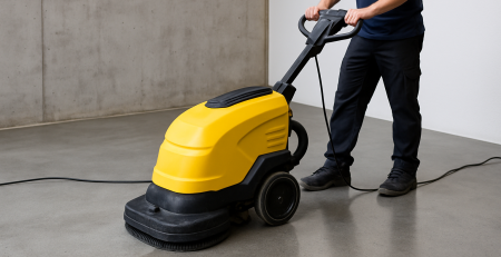Clean a Concrete Floor