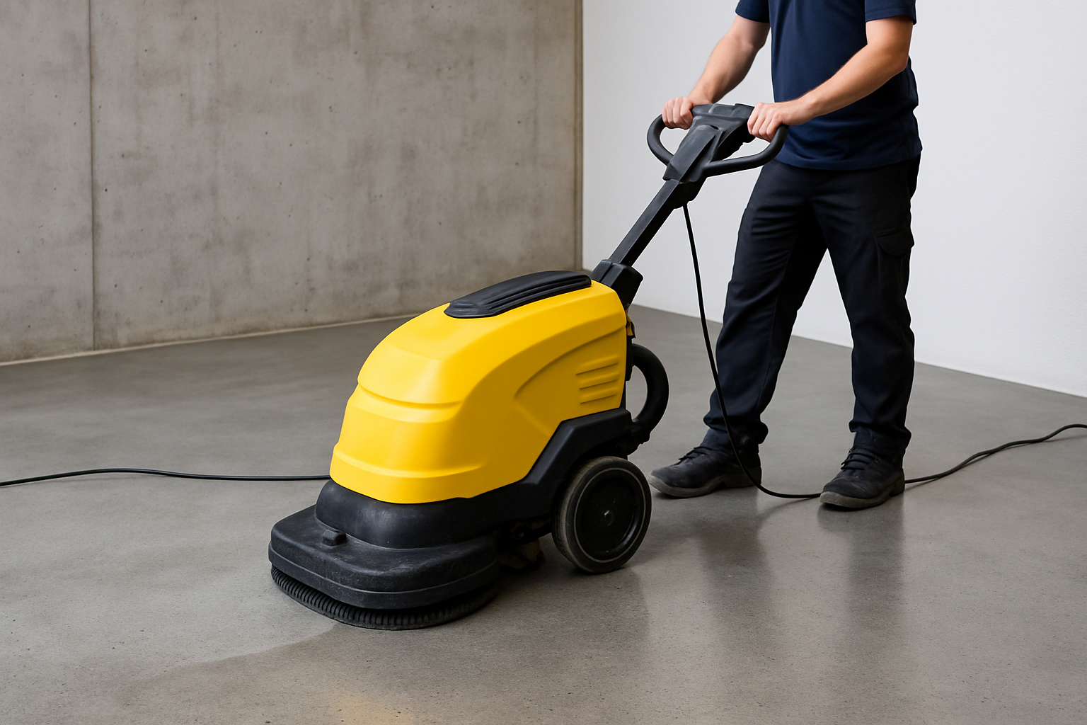 Clean a Concrete Floor