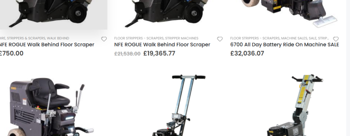 Floor Stripping Machine
